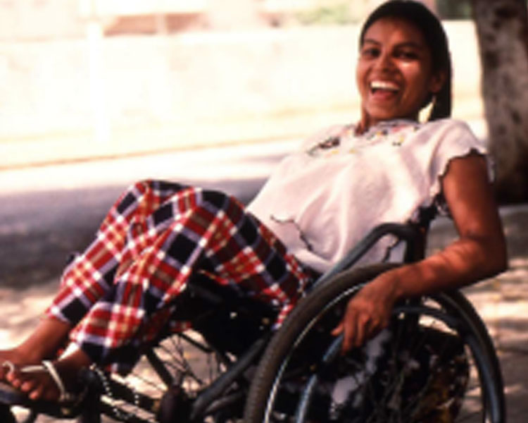 In the 1980's, Thelma Ramos of Nicaragua worked with MacArthur fellow Ralf Hotchkiss to develop this high-performance wheelchair which could be built with local materials.