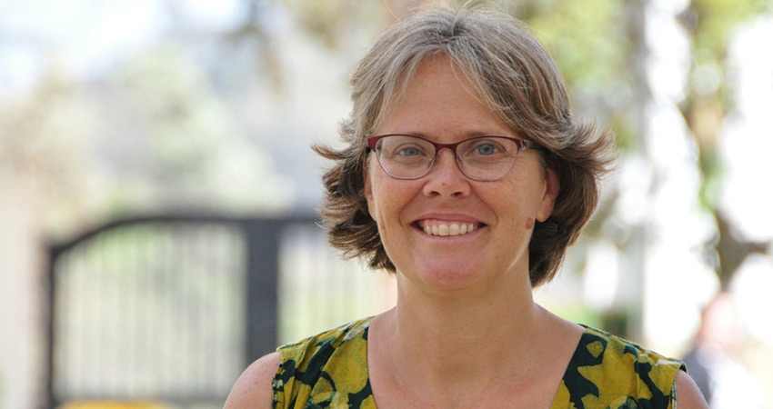 Amy Smith is the founding director of the MIT D-Lab. Credits: Photo courtesy of D-Lab. 