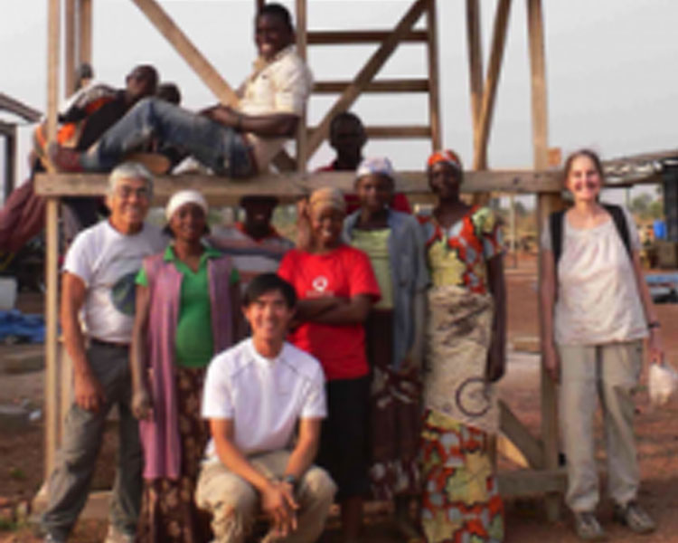 Educating the “whole person” through transdisciplinary teams, am MIT team works with villagers from Tamale, Ghana building a water filter factory that helps provide local jobs and safe drinking water.